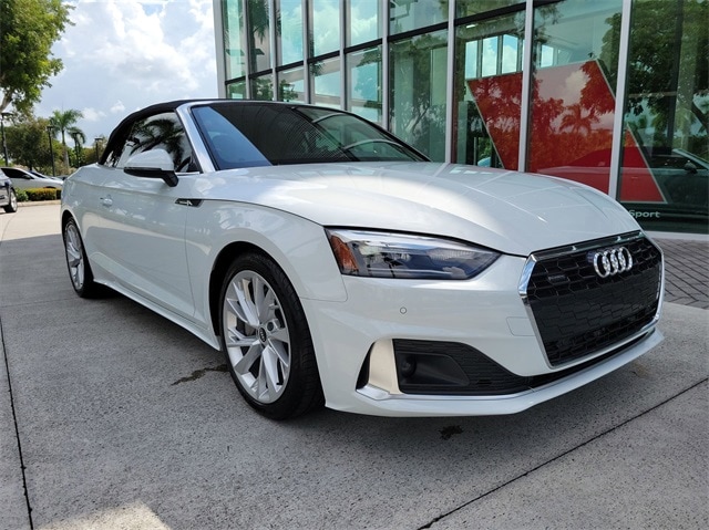 Used 2021 Audi A5 Cabriolet Premium with VIN WAU2AGF53MN004194 for sale in Pembroke Pines, FL