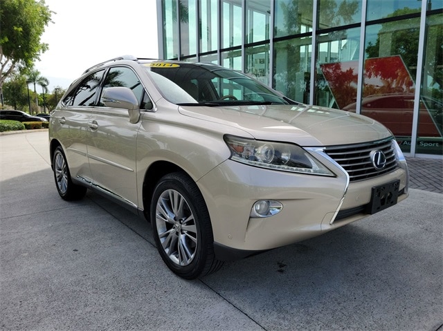 Used 2014 Lexus RX 450h with VIN JTJBC1BA6E2454158 for sale in Pembroke Pines, FL