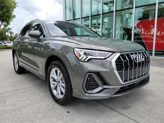 Certified 2024 Audi Q3 S Line Premium Plus with VIN WA1EECF32R1034890 for sale in Pembroke Pines, FL