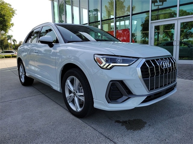 Certified 2024 Audi Q3 S Line Premium with VIN WA1DECF34R1065635 for sale in Pembroke Pines, FL