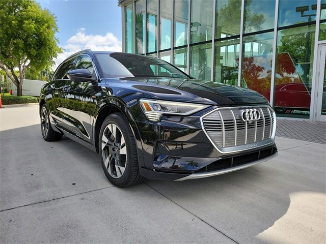 Used 2022 Audi e-tron Premium Plus with VIN WA1LAAGE3NB029130 for sale in Davie, FL