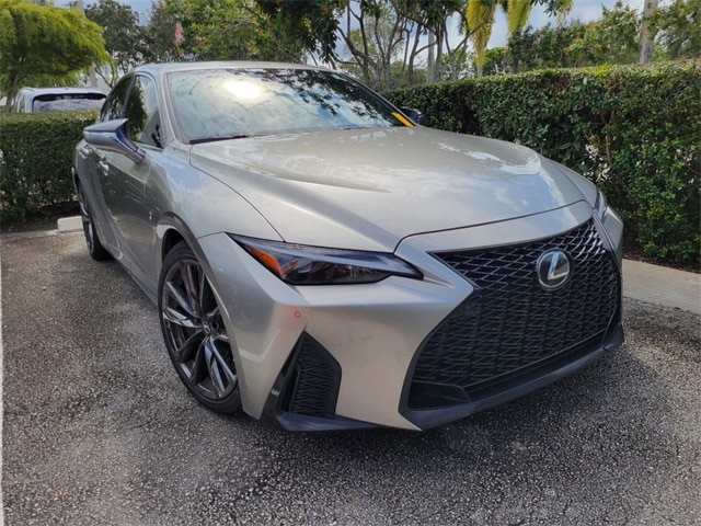 Used 2022 Lexus IS 350 F SPORT with VIN JTHGZ1B27N5058074 for sale in Pembroke Pines, FL