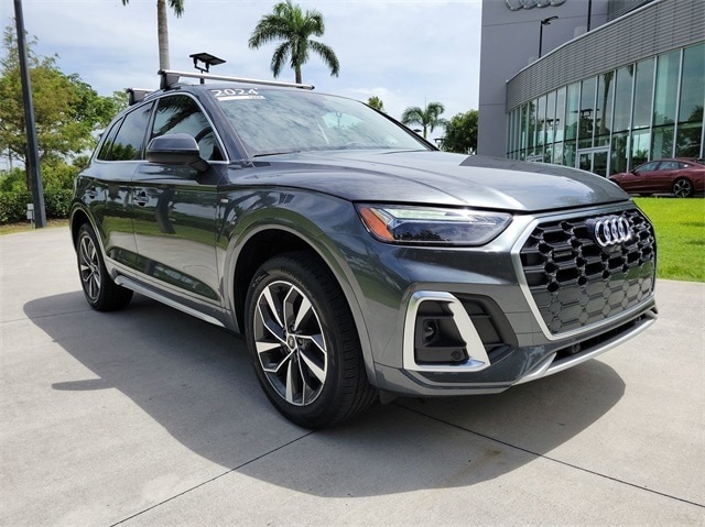 Certified 2024 Audi Q5 Premium Plus with VIN WA1EAAFY4R2015750 for sale in Pembroke Pines, FL