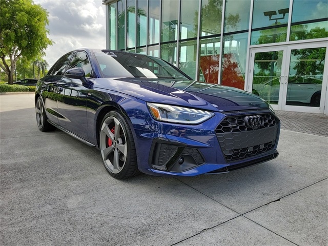 Used 2022 Audi A4 Premium Plus with VIN WAUEAAF45NN004345 for sale in Pembroke Pines, FL