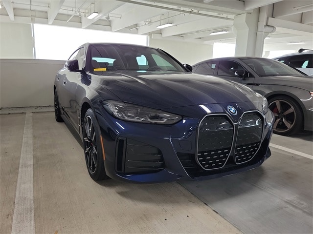 Used 2023 BMW i4 Base with VIN WBY73AW07PFN43323 for sale in Pembroke Pines, FL