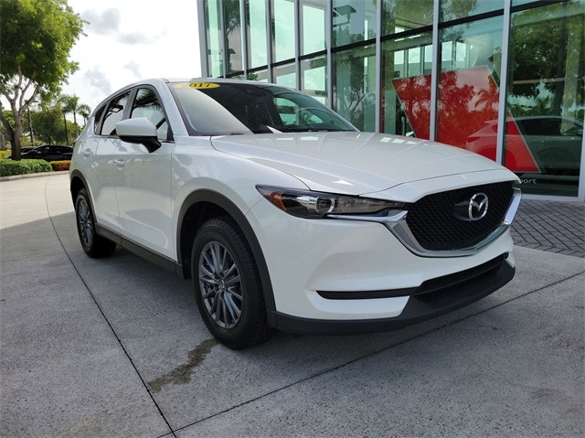 Used 2017 Mazda CX-5 Touring with VIN JM3KFACL8H0194847 for sale in Pembroke Pines, FL