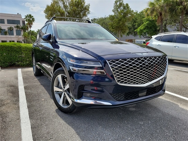 Used 2022 GENESIS GV80 Advanced+ with VIN KMUHCESC5NU093366 for sale in Pembroke Pines, FL