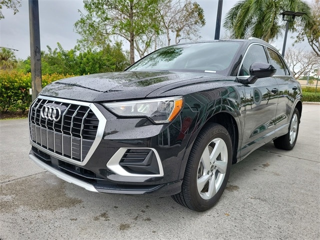 Certified 2021 Audi Q3 Premium with VIN WA1AUCF34M1086340 for sale in Pembroke Pines, FL