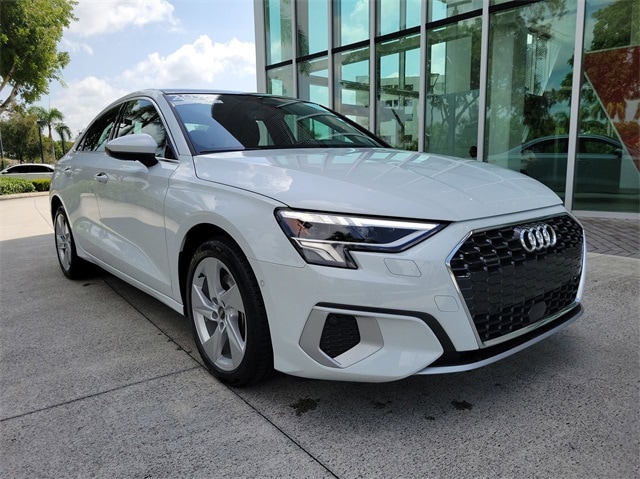 Certified 2024 Audi A3 Sedan Premium Plus with VIN WAUHUDGYXRA019637 for sale in Pembroke Pines, FL