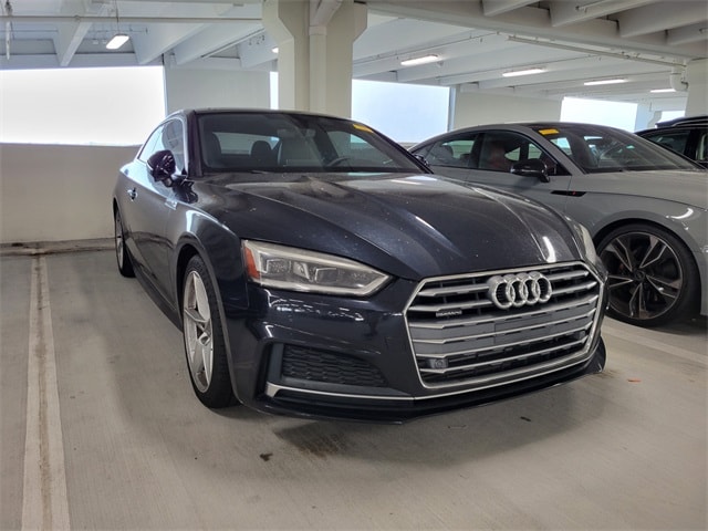 Used 2018 Audi A5 Coupe Premium Plus with VIN WAUTNAF5XJA054356 for sale in Pembroke Pines, FL