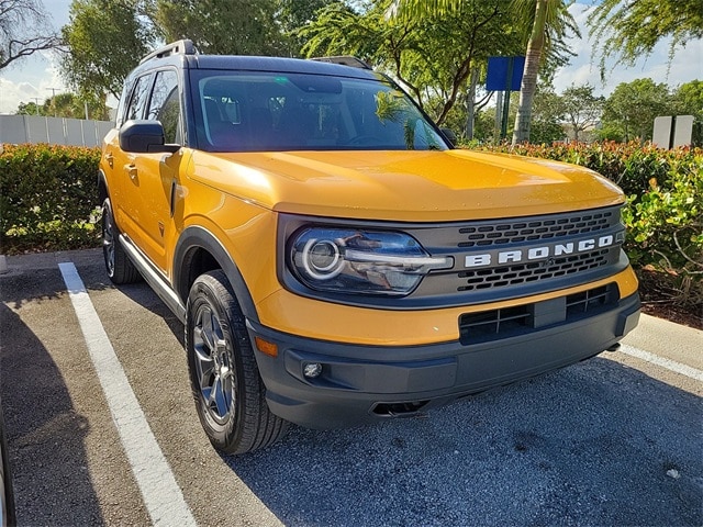 Used 2021 Ford Bronco Sport Badlands with VIN 3FMCR9D97MRA88059 for sale in Pembroke Pines, FL