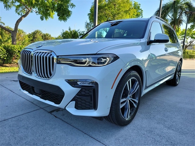 Used 2021 BMW X7 40i with VIN 5UXCW2C06M9H94377 for sale in Pembroke Pines, FL