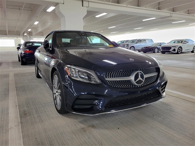 Used 2021 Mercedes-Benz C-Class Cabriolet C300 with VIN W1KWK8EB8MG056946 for sale in Pembroke Pines, FL