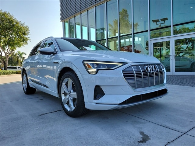 Used 2019 Audi e-tron Premium Plus with VIN WA1LAAGE4KB022764 for sale in Davie, FL