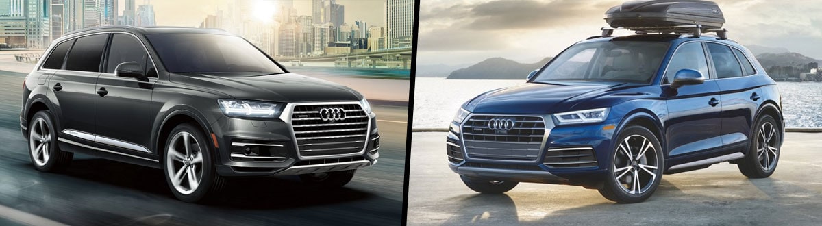 2019 Audi Q7 vs 2019 Audi Q5