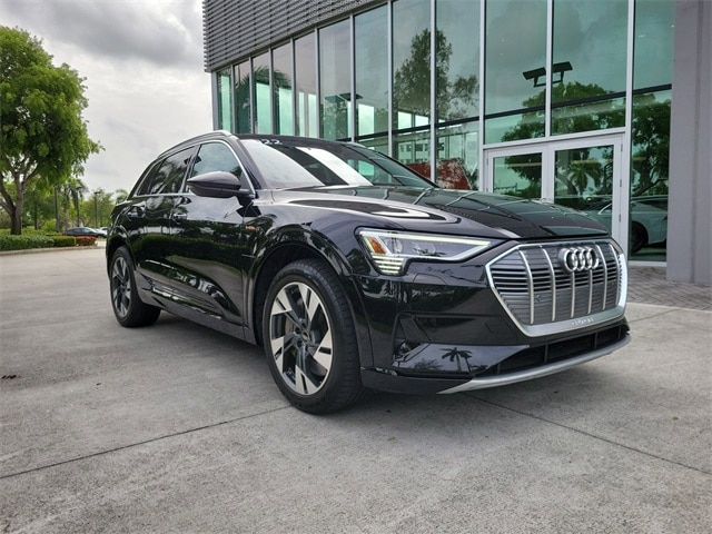 Used 2022 Audi e-tron Premium with VIN WA1AAAGEXNB023316 for sale in Pembroke Pines, FL