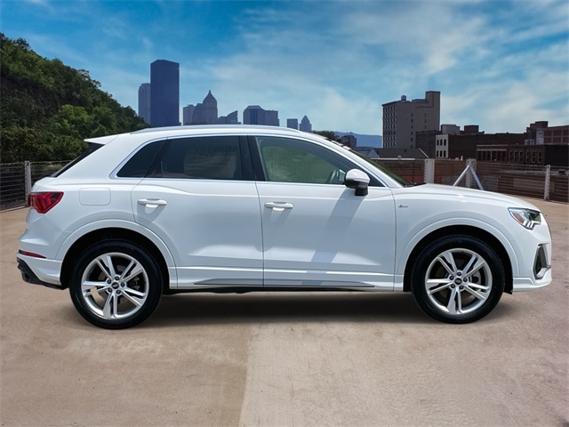 Certified 2022 Audi Q3 S Line Premium Plus with VIN WA1EECF32N1084330 for sale in Pittsburgh, PA
