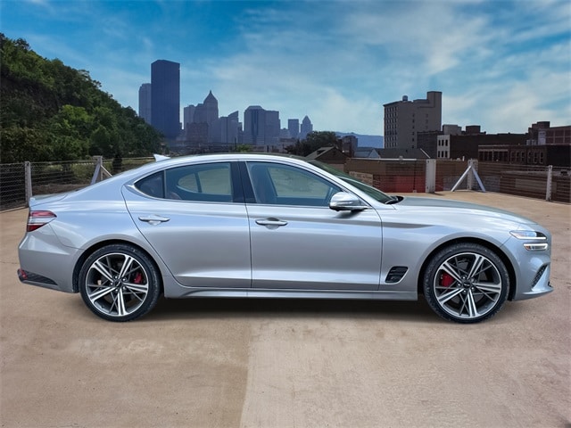 Used 2025 GENESIS G70 Sport Advanced with VIN KMTG54SE0SU152857 for sale in Pittsburgh, PA