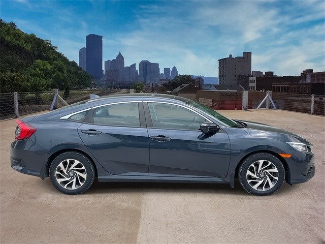 Used 2017 Honda Civic EX with VIN 19XFC2F77HE222409 for sale in Pittsburgh, PA