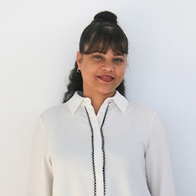 Staff member Jeanne Keryne Francois from 5c34122aca26