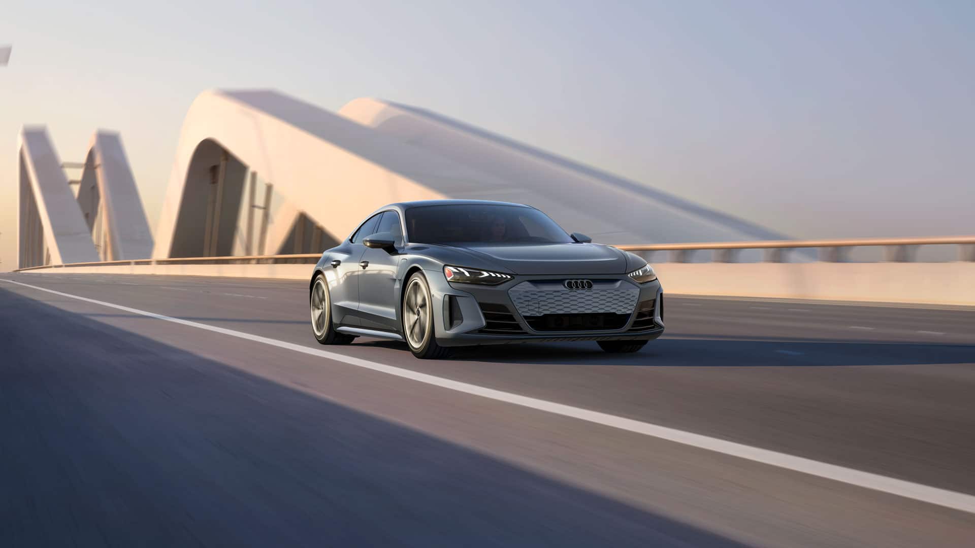 Audi e-tron GT en action