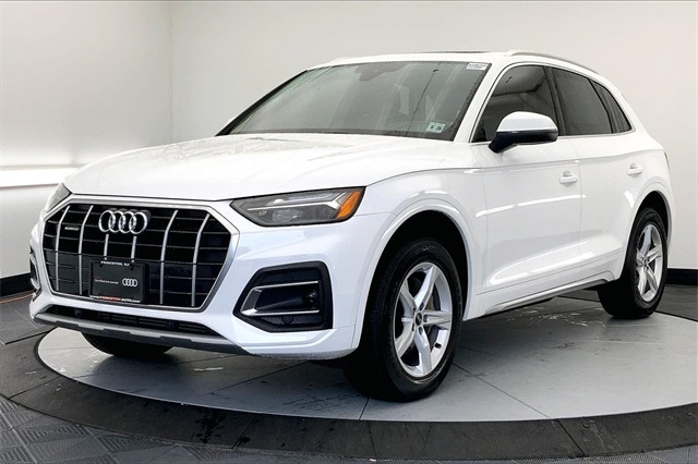 Certified 2021 Audi Q5 Premium with VIN WA1AAAFYXM2128349 for sale in Princeton, NJ