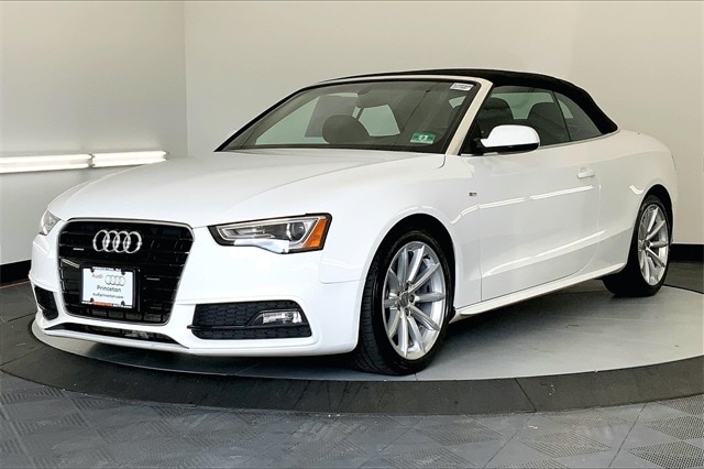 Used 2016 Audi A5 Cabriolet Premium with VIN WAUD2AFH1GN004390 for sale in Princeton, NJ