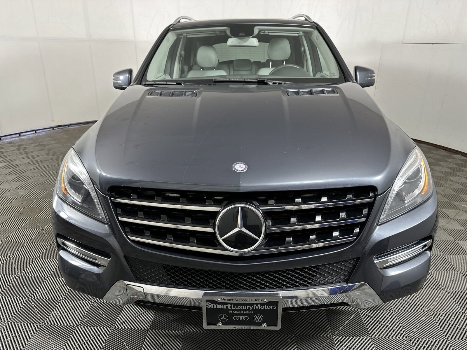 Used 2015 Mercedes-Benz M-Class ML350 with VIN 4JGDA5HB8FA565399 for sale in Davenport, IA