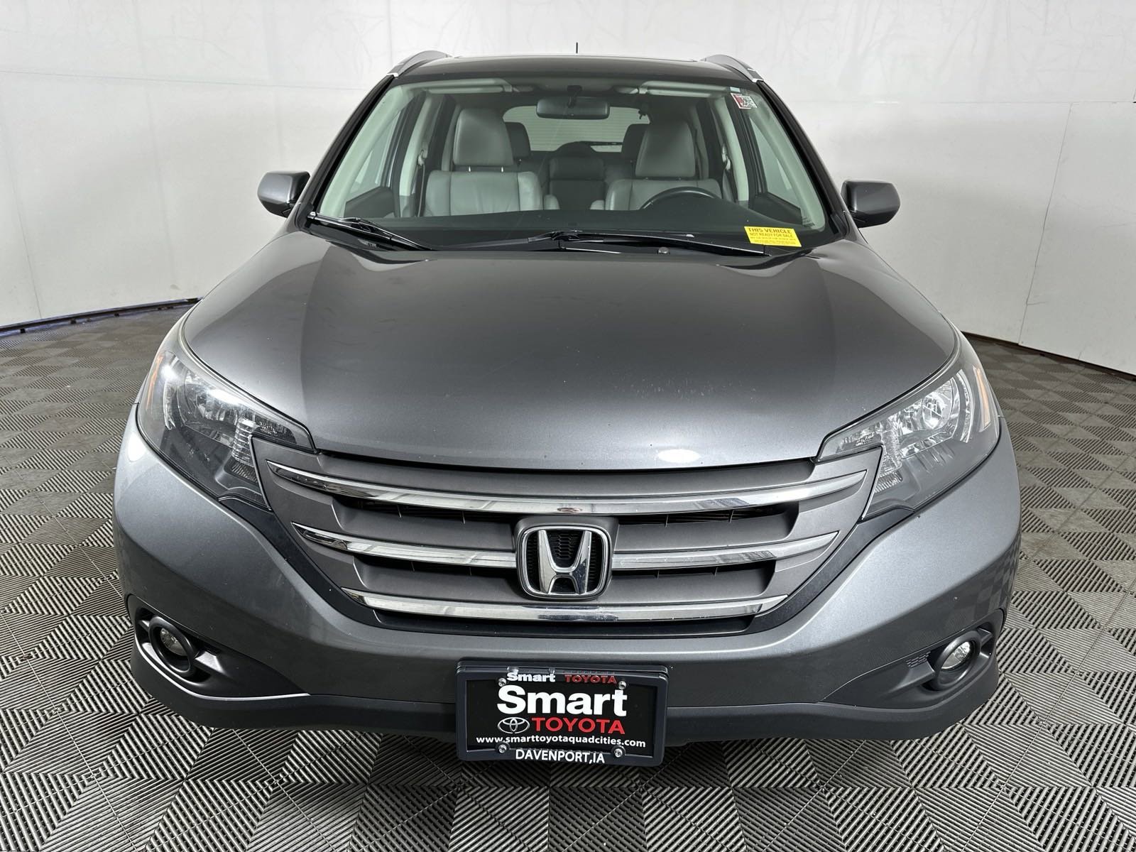 Used 2014 Honda CR-V EX-L with VIN 2HKRM3H72EH554939 for sale in Davenport, IA