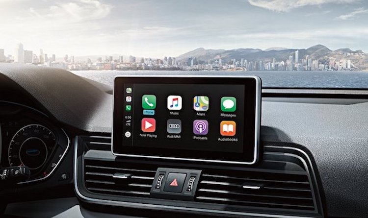 Apple CarPlay on Audi Infotainment Center
