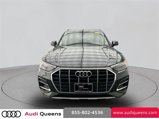 Certified 2021 Audi Q5 Premium Plus with VIN WA1BAAFY6M2128580 for sale in Flushing, NY