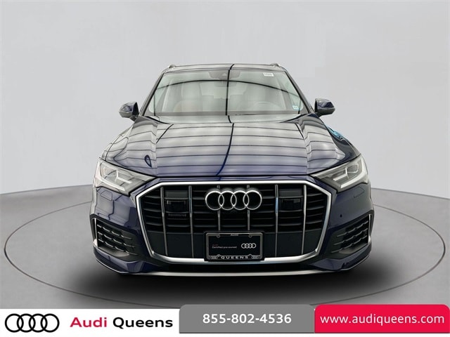 Certified 2021 Audi Q7 Premium Plus with VIN WA1LJAF74MD034102 for sale in Flushing, NY