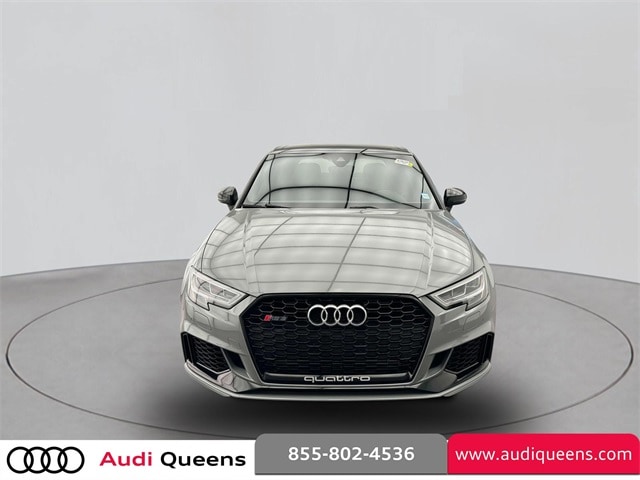 Certified 2020 Audi RS 3 Base with VIN WUABWGFF8LA903655 for sale in Flushing, NY