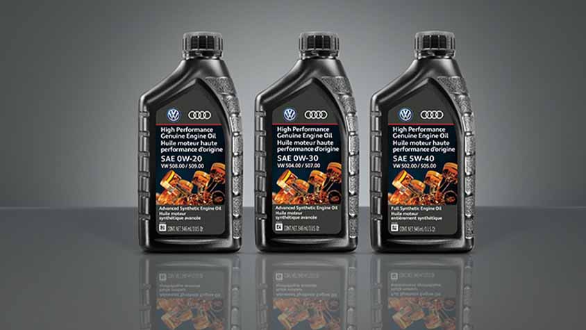 Audi engine oil
