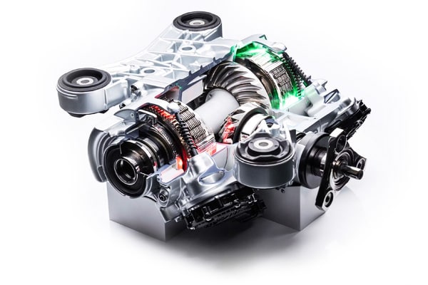 Rear torque splitter