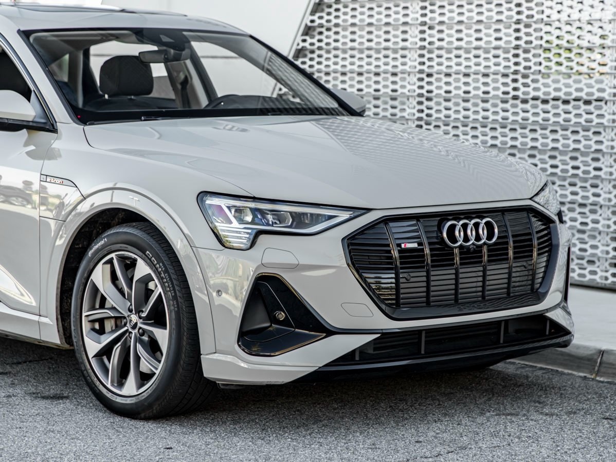 Used 2021 Audi e-tron Sportback Premium Plus with VIN WA12AAGE5MB036350 for sale in Rancho Mirage, CA