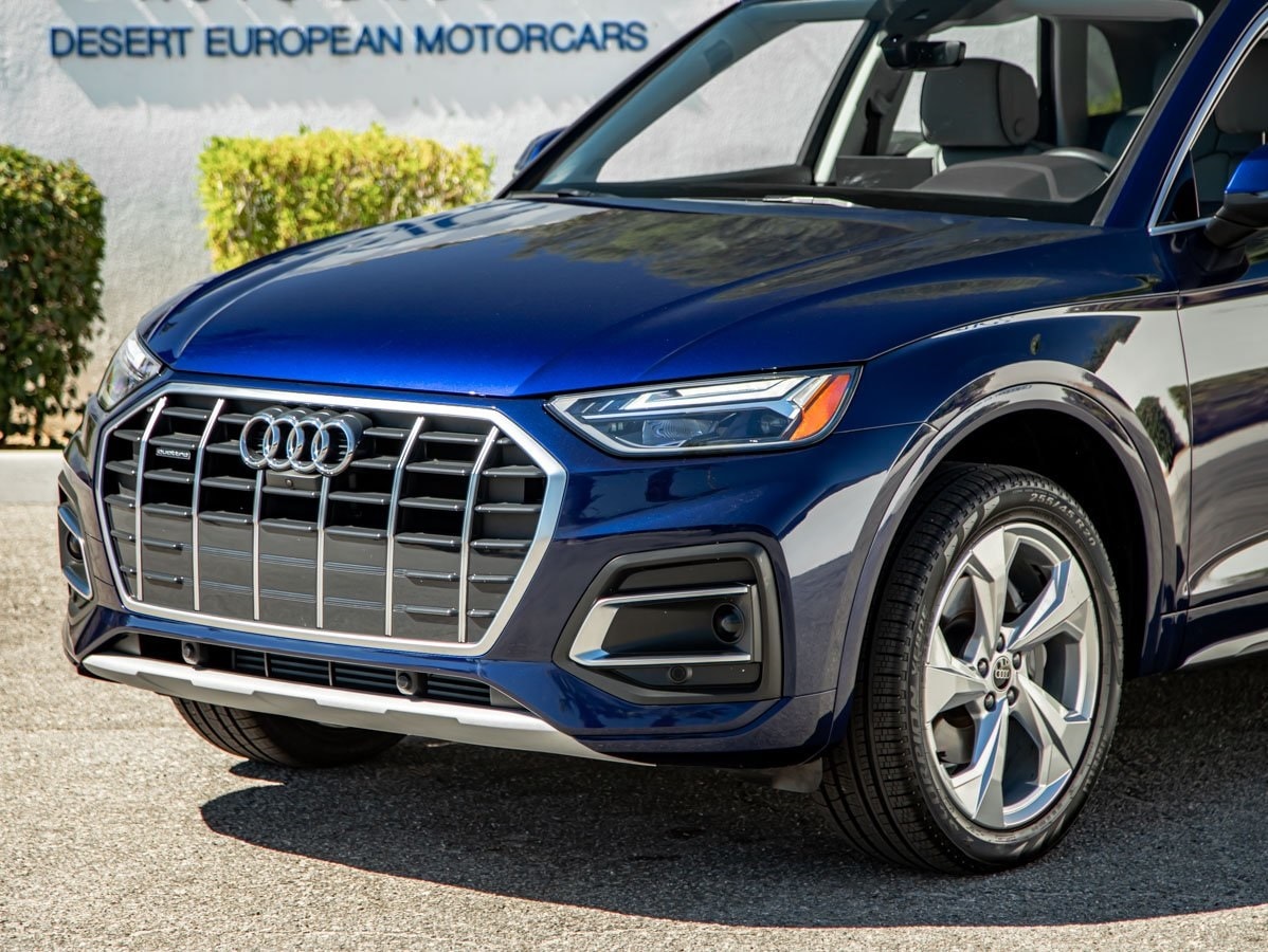 Used 2021 Audi Q5 Premium Plus with VIN WA1BAAFYXM2067086 for sale in Rancho Mirage, CA