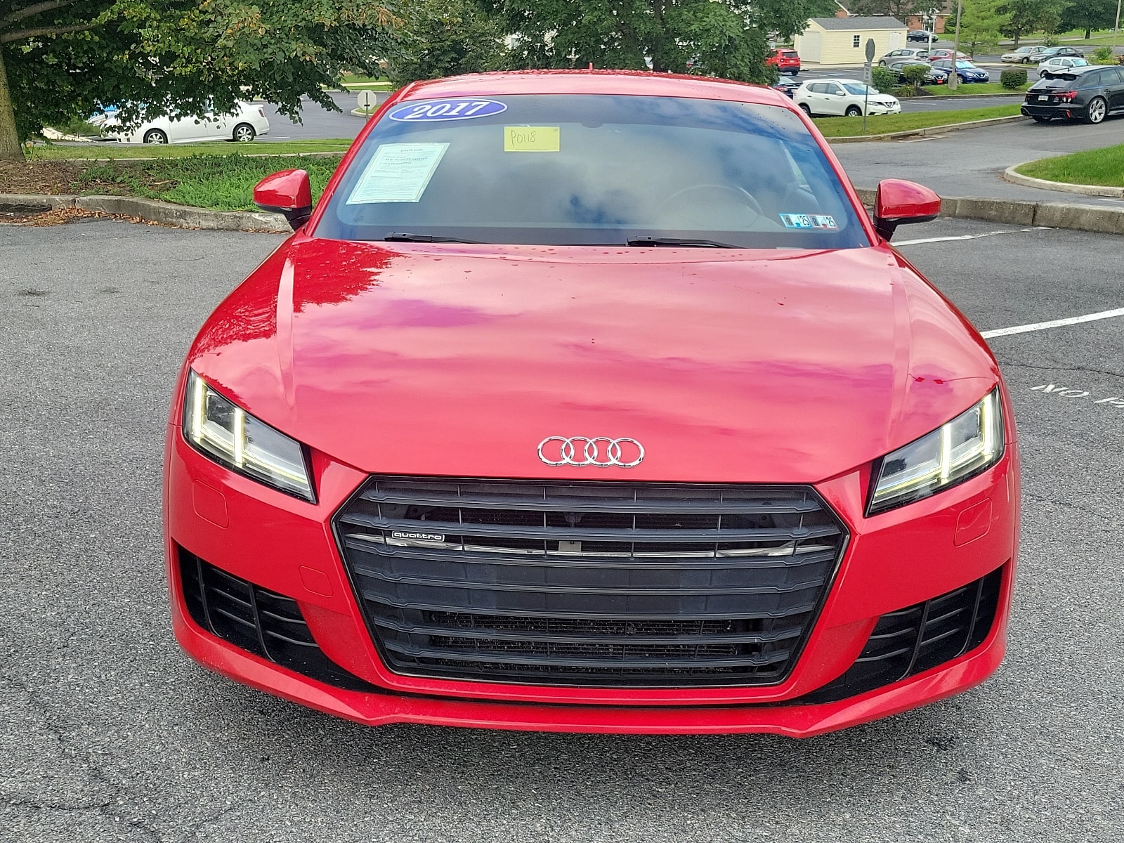 Used 2017 Audi TT Coupe Base with VIN TRUC5AFV8H1000718 for sale in Leesport, PA