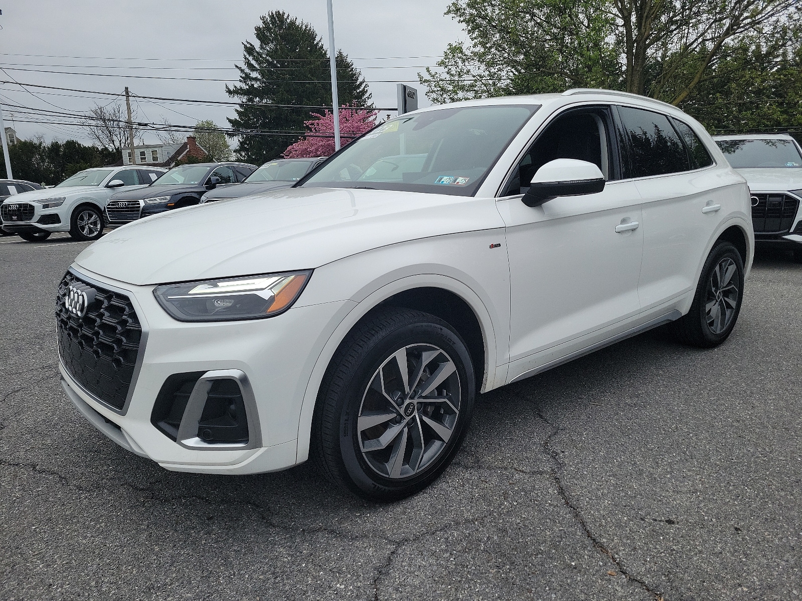 Certified 2023 Audi Q5 Premium Plus with VIN WA1EAAFY3P2013971 for sale in Leesport, PA