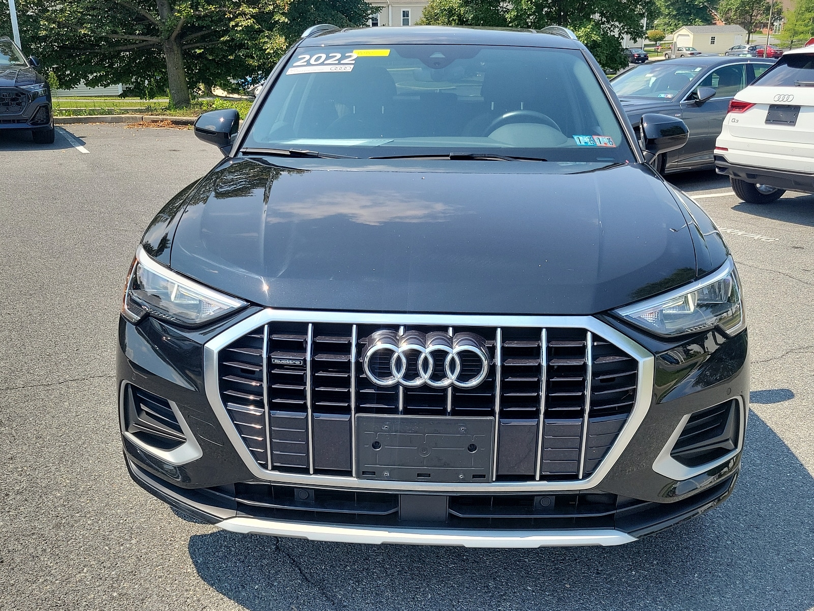 Certified 2022 Audi Q3 Premium with VIN WA1AUCF34N1037480 for sale in Leesport, PA