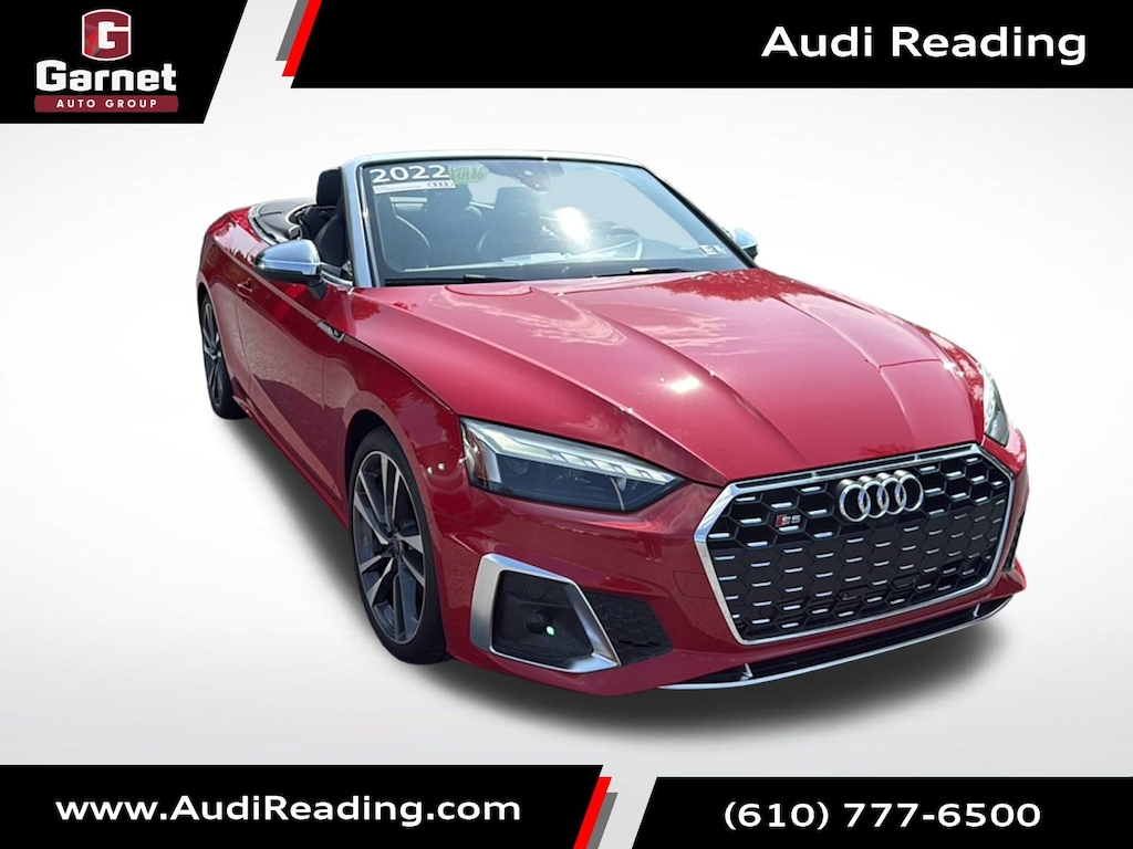 Certified 2022 Audi S5 Premium Plus Tfsi Quattro Tiptronic Cabriolet