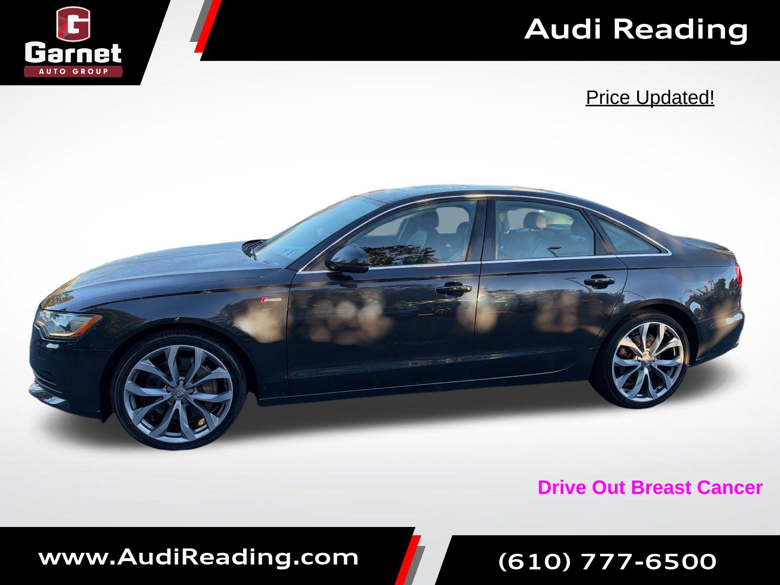 Used 2013 Audi A6 Premium with VIN WAUGGAFC4DN100674 for sale in Leesport, PA