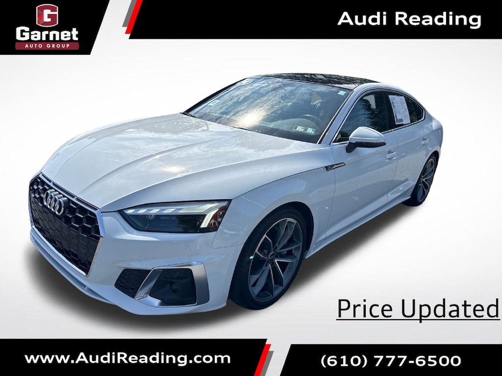 Certified 2024 Audi A5 Sportback 45 S Line Premium Plus Hatchback