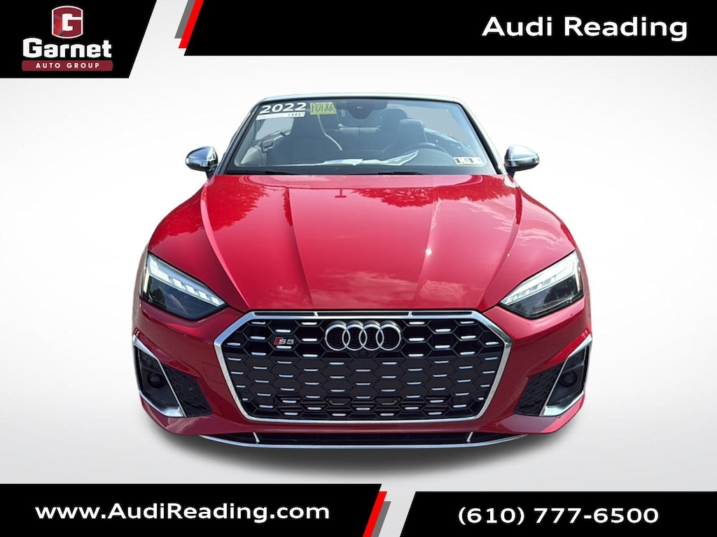 Certified 2022 Audi S5 Premium Plus Tfsi Quattro Tiptronic Cabriolet