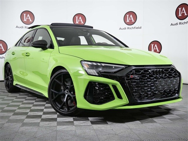 Used 2022 Audi RS 3  with VIN WUAG4DGY2NA905382 for sale in Richfield, Minnesota