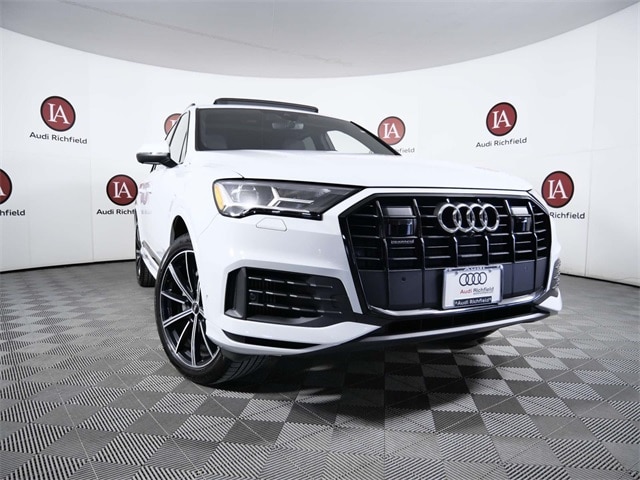Certified 2021 Audi Q7 Premium Plus with VIN WA1LXAF77MD000699 for sale in Richfield, Minnesota
