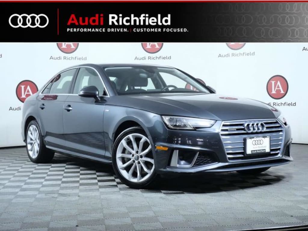 Used 2019 Audi A4 2.0T Premium Sedan
