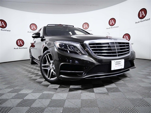 Used 2015 Mercedes-Benz S-Class S550 with VIN WDDUG8FB7FA123758 for sale in Richfield, Minnesota