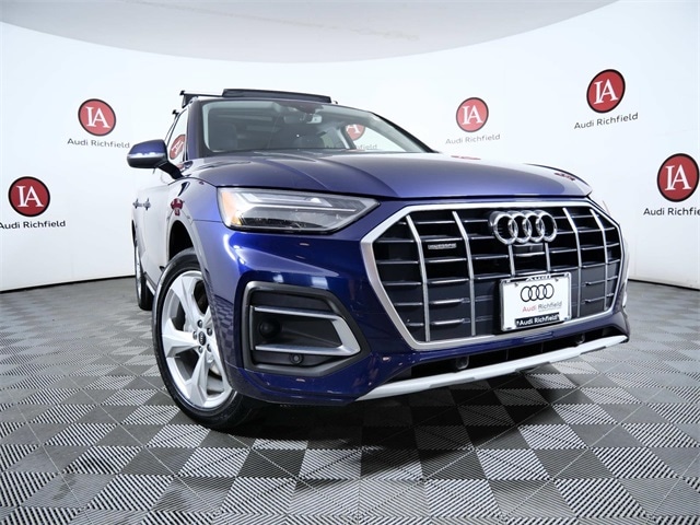 Used 2021 Audi Q5 Premium Plus with VIN WA1BAAFY9M2134194 for sale in Richfield, MN