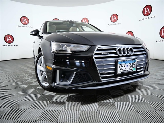 Used 2019 Audi A4 Premium with VIN WAUDNAF40KA014820 for sale in Richfield, MN